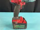 Milwaukee Cordless Hammer Drill/Driver, Model 2804-20 with 4ah Battery, Powers On