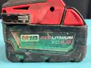 Milwaukee Cordless Hammer Drill/Driver, Model 2804-20 with 4ah Battery, Powers On