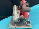 Milwaukee Cordless 7.25" Circular Saw, Model 2631-20 without Battery, Powers On