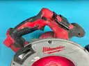 Milwaukee Cordless 7.25" Circular Saw, Model 2631-20 without Battery, Powers On