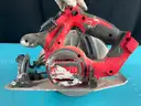 Milwaukee Cordless 7.25" Circular Saw, Model 2631-20 without Battery, Powers On