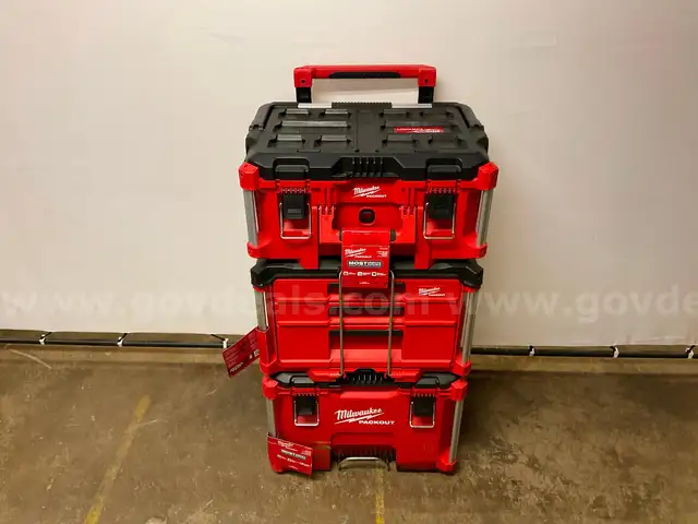 Milwaukee Packout, Models: 48-22-8425, 48-22-8447 & 48-22-8427, All Empty