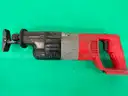 Milwaukee Cordless Sawzall, Model 6515-20 With Battery Charger & 2 - Batteries