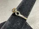 Gold Ring, Size 8 With Diamond, 2.35 Grams