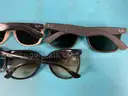 5 - Fashion Sunglasses, Labeled as Ray-Ban With 1 - Case