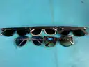 5 - Fashion Sunglasses, Labeled as Ray-Ban With 1 - Case