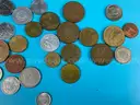 Lot of Misc Coins & Sports Collectibles
