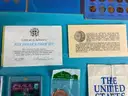 Lot of Misc Coins & Sports Collectibles
