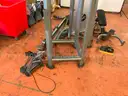 Hammer Strength Multi-Station Cable Crossover Machine, Model Unknown, Disassembled