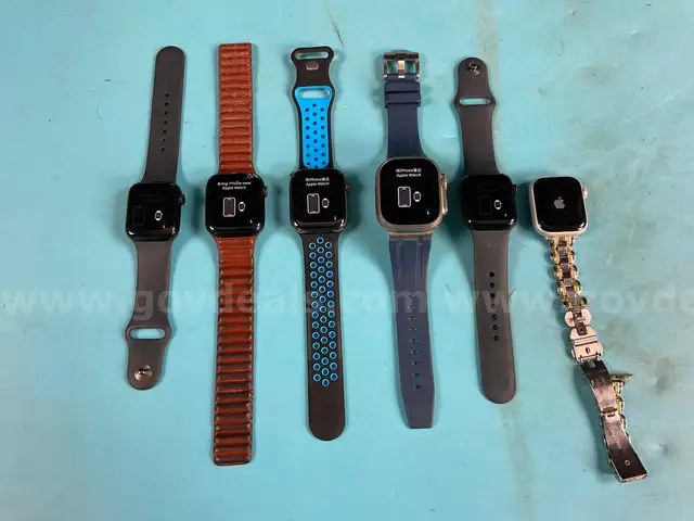 6 - Apple Watches (User Locked)