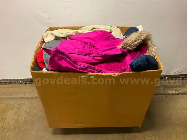 Large Box of Jackets, Coats & Sweats