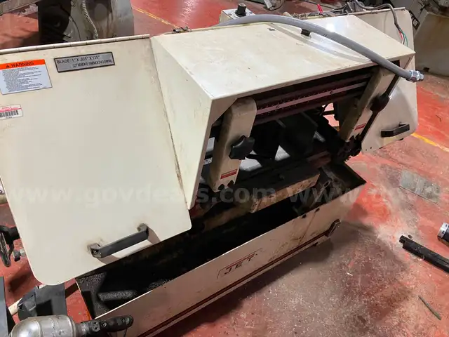 Jet Bandsaw and Metal Lathe Package