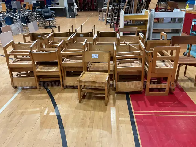 30 Wooden Chairs
