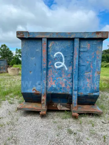 Open Top Dumpster Box