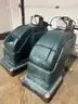 Lot of 2 Nobels 608622 Floor Scrubber w/ Chargers