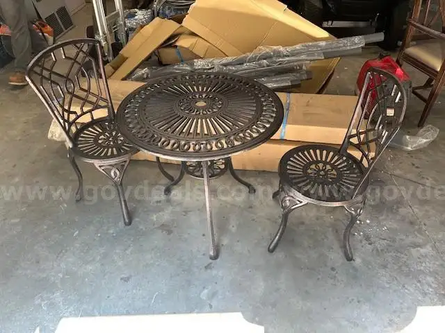 Wrought Iron Table