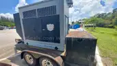 60KW DETROIT DIESEL GENERATOR, DUAL AXLE TRAILER MOUNTED,