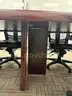 12&#x27; x 4&#x27; EXECUTIVE BOARDROOM TABLE