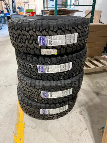 NEW- SET OF 4 BF GOODRICH LT275/60R20 TIRES
