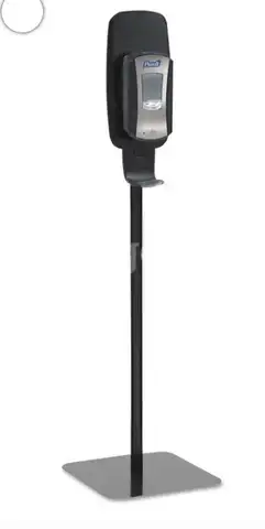 lot of 5 floor model sanitizer dispensers. NEW IN BOX