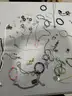Lot of assorted jewelry. Earrings, necklaces, bracelets.... Starting Bid $1.00