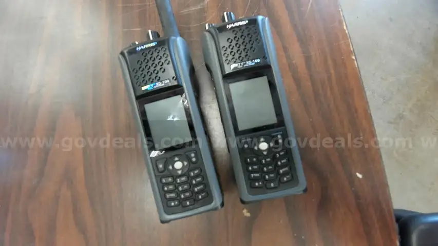 2 Harris Unity XG-100 Full spectrum radio 12082-1000-01