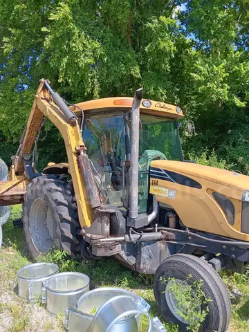 20008 challenger tractor with boom mower
