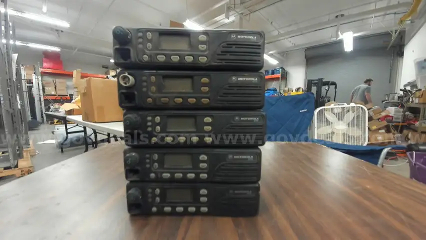 6 Motorola GTX mobile radios