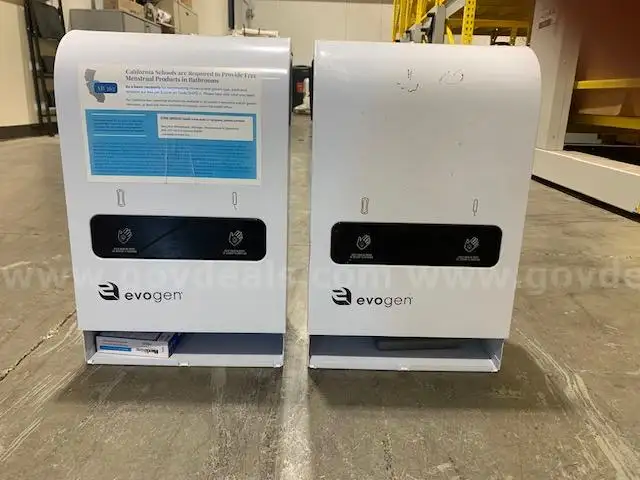 Sanitary Dispensers - Coin Free
