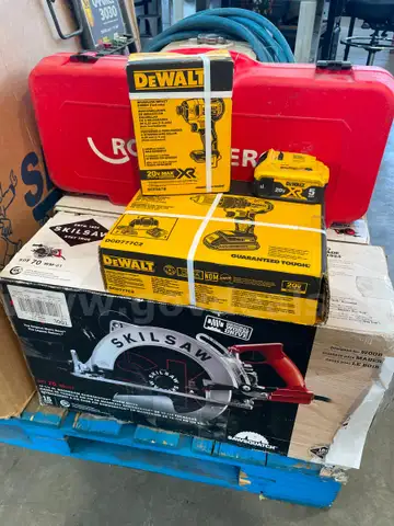 Lot of Misc Tools - Skilsaw - Dewalt