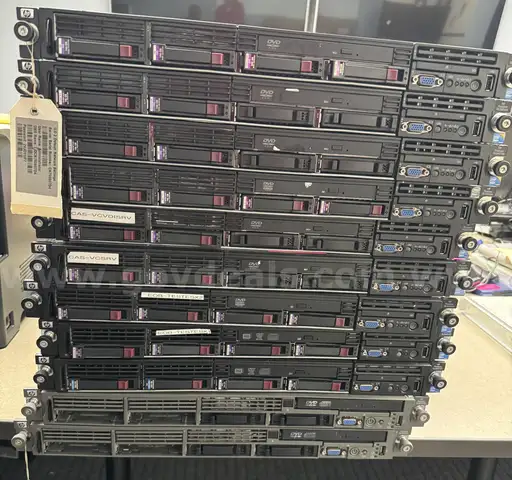 11 HP ProLiant DL360 G6 Severs