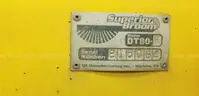 2015 SUPERIOR BROOM DT80K