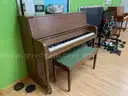 Upright Piano with Bench
