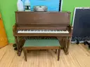 Upright Piano with Bench