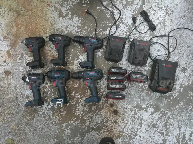 Bosch tools (lot 2 of 4)