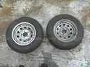 2 trailer tires with rims P185/75R14