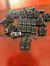 Lot of motorola pagers/ chargers, one Ht1250 radio