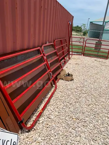 Corral panels and gate