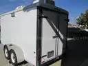 ENCLOSED TRAILER WITH GENERATOR