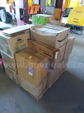 Pallet of Misc parts and accessories.