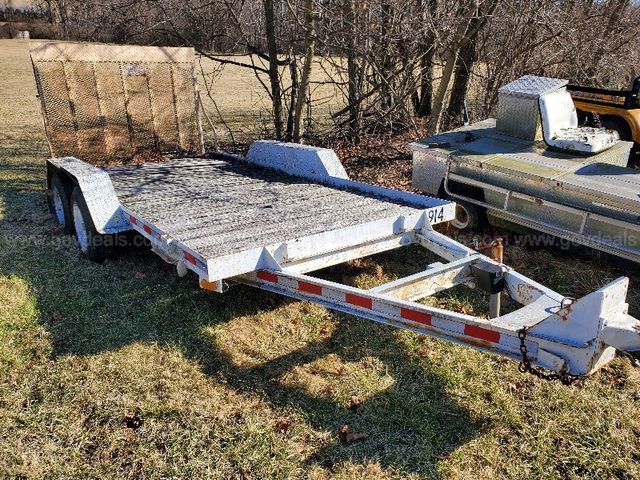 1992 Hudson Brothers Deck Trailer | AllSurplus