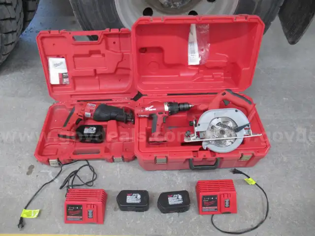 Lot of Milwaukee Tools