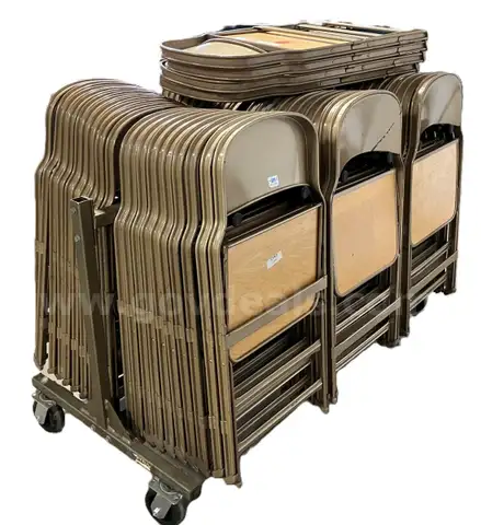 Folding Chairs - Quantity 64