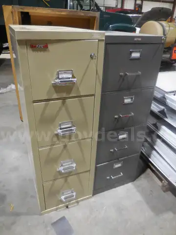 Fire Safe and File Cabinet with keys