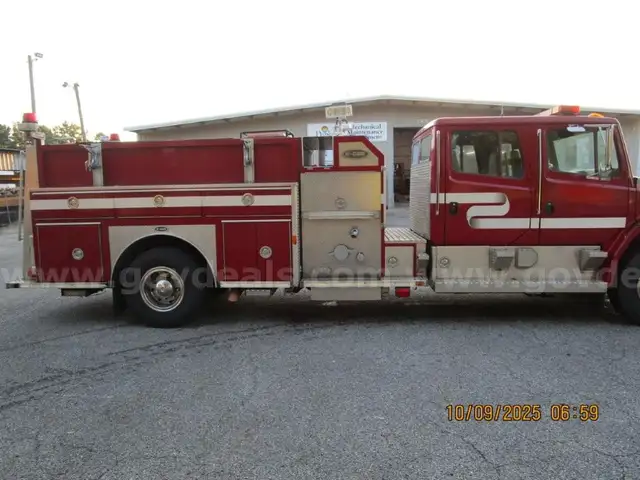 2000 FREIGHTLINER FL80 PUMPER TK