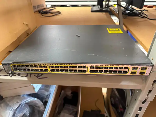 Cisco 48 Port POE Catalyst 3750