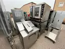 Lot of Cafeteria Stainless Steel Warmers, Ovens, Stoves, Etc.