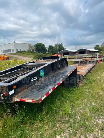 XL Cheater Lowboy Trailer
