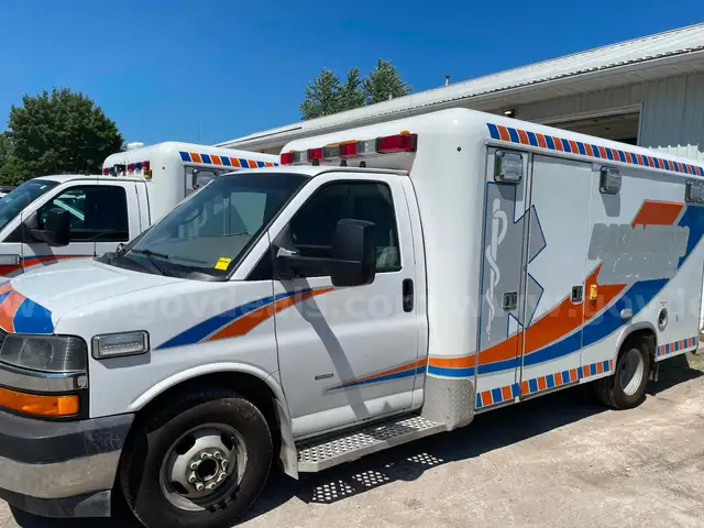 2018 Chevrolet G3500 Crestline Ambulance