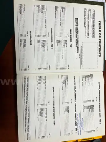 2 Heavy Duty Truck Repair Manuals